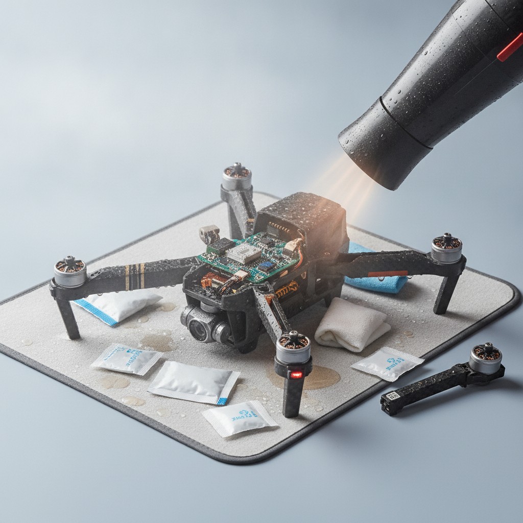 Drone tombé dans l'eau : que faire dans les premières minutes pour le sauver ?