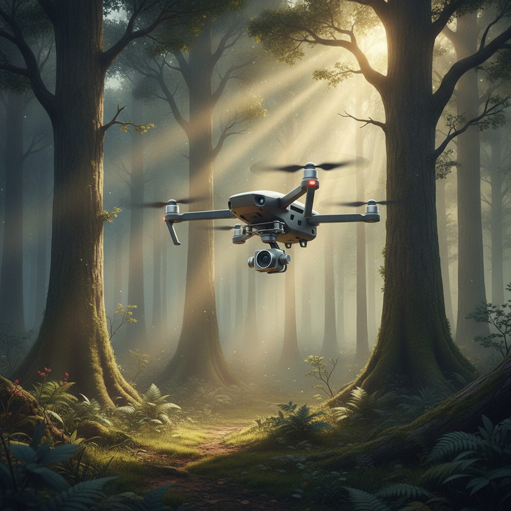 Drone en Forêt : Guide Complet pour Filmer et Photographier sous les Arbres