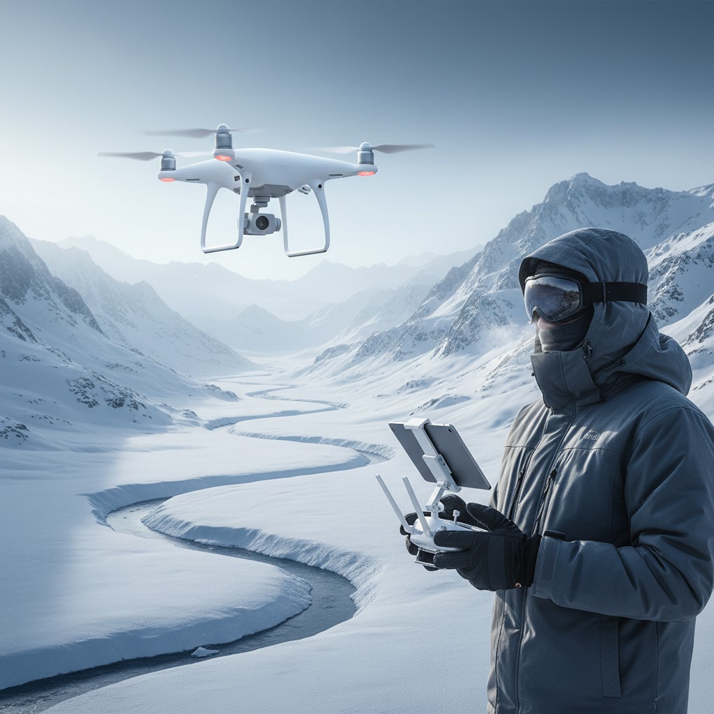 Drone en Hiver : Guide Complet pour Voler par Grand Froid sans Risque