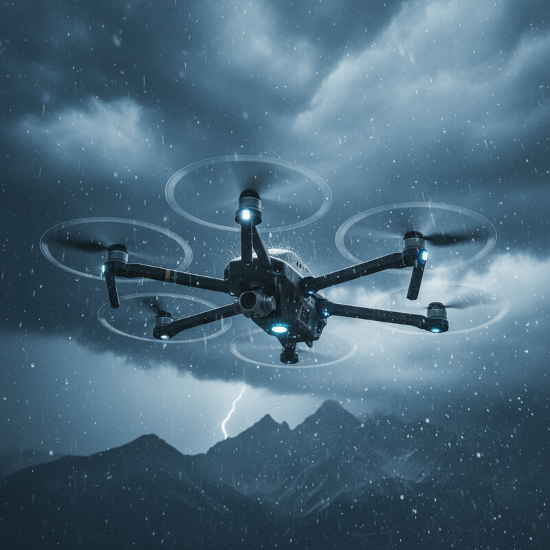 Drone sous la Pluie : Risques et Protections