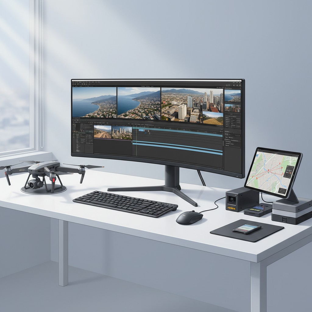 Monter et Éditer sa Vidéo de Drone : Guide Complet 2026 (Logiciels, Techniques, Export)