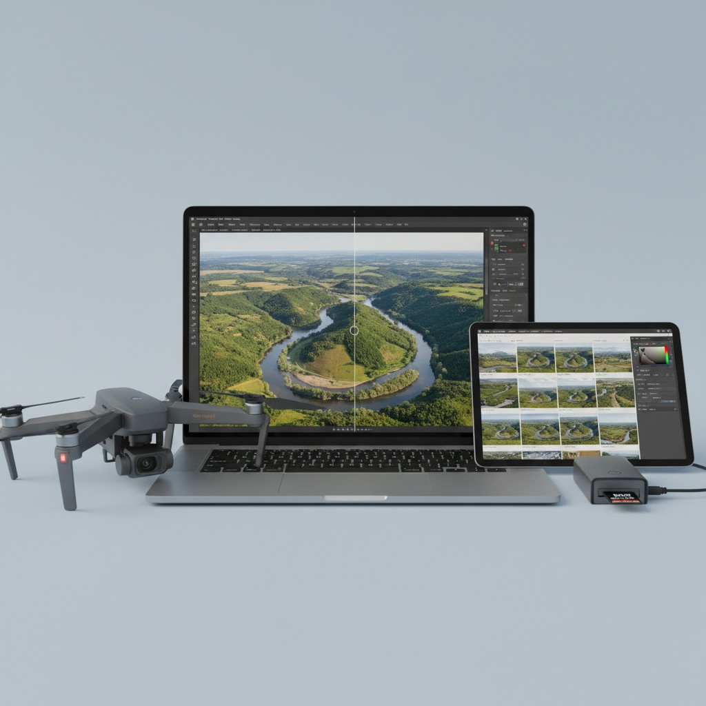 Retouche Photo Drone : Guide Complet Lightroom, DNG et Profils DJI