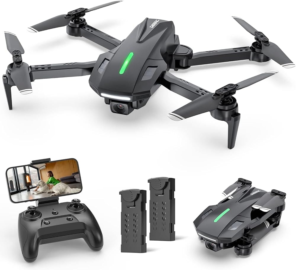 DEERC D70 — Pliable 1080P FPV