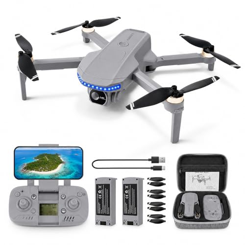 Drone GPS 4K UHD — 60 min, Suivi Auto