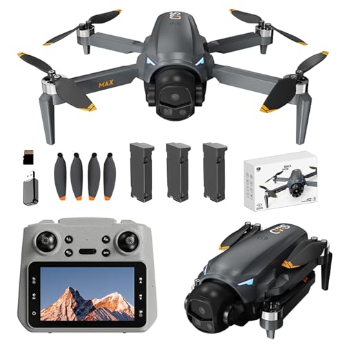 Drone GPS EIS 4K — Écran 4,5"