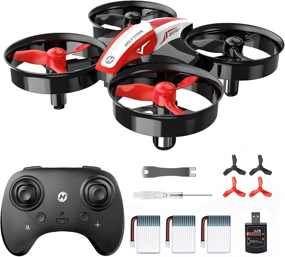 Holy Stone HS210 — Mini drone 3 batteries
